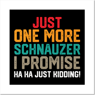 just one more schnauzer i promise ha ha just kidding ! Posters and Art